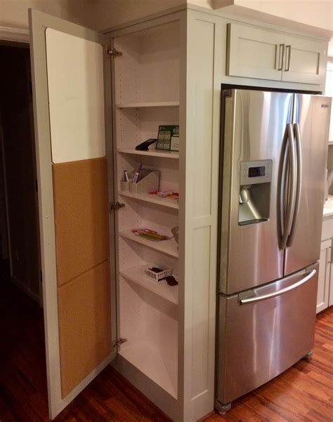 Side Of Refrigerator Cabinet 